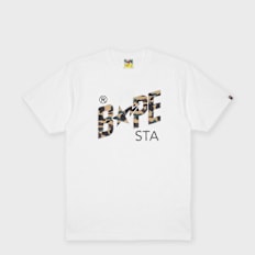 A Bathing Ape 1st Camo Bape Sta Tee M weiß