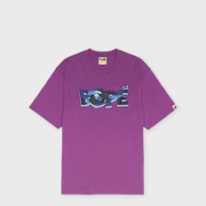 A Bathing Ape Color Camo Bape Logo Relaxed Fit Tee roze