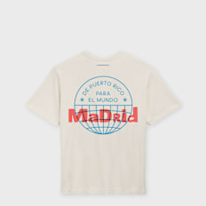 adidas Originals x Bad Bunny Madrid Merch Tee beige
