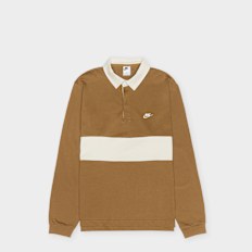 Nike   Club Long Sleeve Rugby Top bruin