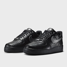 Nike Air Force 1 ´07 Low "Triple Black Croc" schwarz