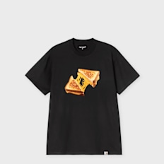 Carhartt WIP S/S Cheese Toast T-Shirt zwart