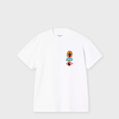 Carhartt WIP S/S Stacked Grapes T-Shirt wit