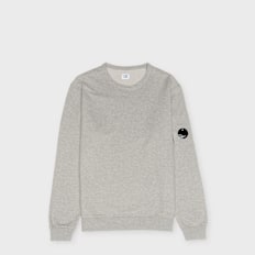 C. P. Company Sweatshirts Crew Neck grijs