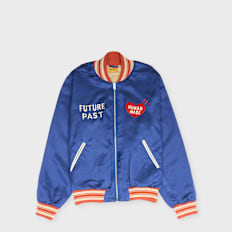 HUMAN MADE Satin Jacket blue