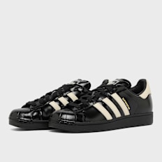 adidas Originals Superstar II core black/cream white/gold met. Weiß