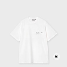 Carhartt WIP S/S Feather Progress T-Shirt weiß