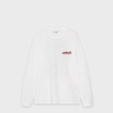 Carhartt WIP L/S Framework T-Shirt white Undefinierte Farbe