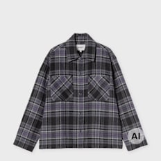 Carhartt WIP L/S Parson Shirt grau