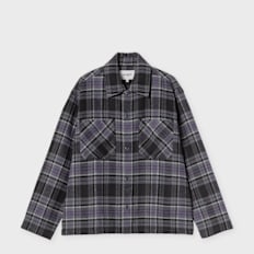 Carhartt WIP L/S Parson Shirt shady purple Undefined Color