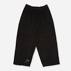 House of Errors Knitted Cat Burglar Trousers black