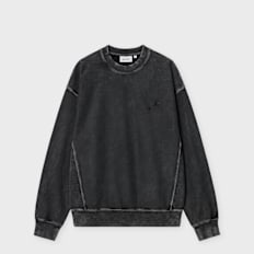 Carhartt WIP Lambert Sweat black moon wash Multicolor