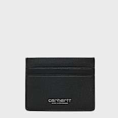 Carhartt WIP Vegas Cardholder Leather black / silver Undefinierte Farbe
