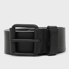 Carhartt WIP Script Belt leather zwart