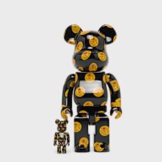 Medicom Bearbrick Keith Haring #12 400% & 100% multicolor