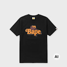 A Bathing Ape Milo On Bape Tee black