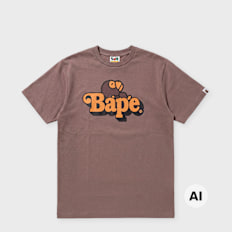A Bathing Ape Milo On Bape Tee braun
