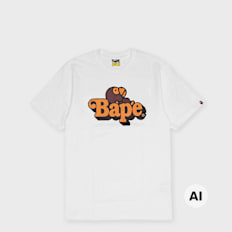 A Bathing Ape Milo On Bape Tee wit