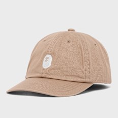 A Bathing Ape Ape Head One Point Panel Cap beige UndefinedColor