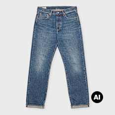 Levi's Red Tab 501 Regular Fit blauw