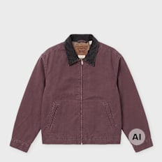 Levi's Red Tab Castro Full Zip Lined brown