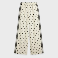 adidas Originals Satin Polka Dots Wide Leg Pant UndefinedColor