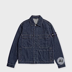 Stone Island Biker Jacket blue rinse UndefinedColor