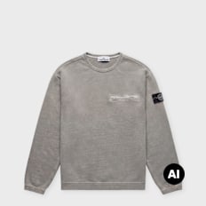 Stone Island Sweatshirt grau
