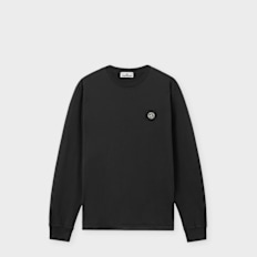 Stone Island LS T-Shirt zwart