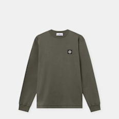 Stone Island LS T-Shirt grün
