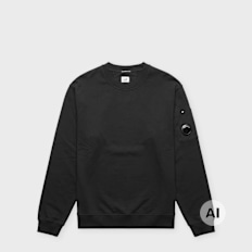 C. P. Company 30/2 Mercerized Jersey Twisted Longsleeve black