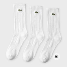 Lacoste Crew Socken wit