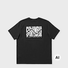 Columbia CSC™ Heavyweight Back Graphic Tee black