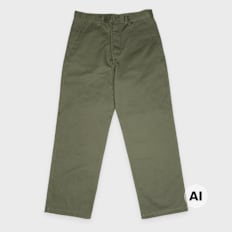Wood Wood Maison Trousers groen
