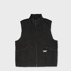 Pas Normal Studios Off-Race Pile Fleece Vest black