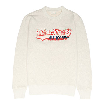 Autry x Maison Kitsune Sweatshirt beige 89758 1