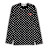 Comme des Garcons Play Black Polka Dot Longsleeve schwarz