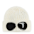 C. P. Company Extra Fine Merino Wool Goggle Beanie beige