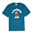 A Bathing Ape College Tee white blue
