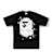 A Bathing Ape City Camo Painting Ape Head Tee black