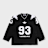 A Bathing Ape Line Camo Multi Logo Cropped Fit Football Jersey black