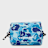 A Bathing Ape ABC Camo Mini Shoulder Bag blau