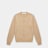 Comme des Garcons Play Round Neck Cardigan Pink Emblem beige