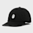 A Bathing Ape Ape Head One Point Panel Cap black
