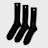 AMI PARIS Pack Three Ami De Coeur Embroidery Socks schwarz