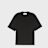 AMI PARIS T-Shirt Tonal Embossed black