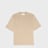 AMI PARIS T-Shirt Tonal Embossed beige