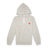 Comme des Garcons Play Hooded Sweatshirt grijs
