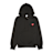 Comme des Garcons Play Hooded Sweatshirt black