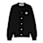 Comme des Garcons Play Knit Cardigan zwart